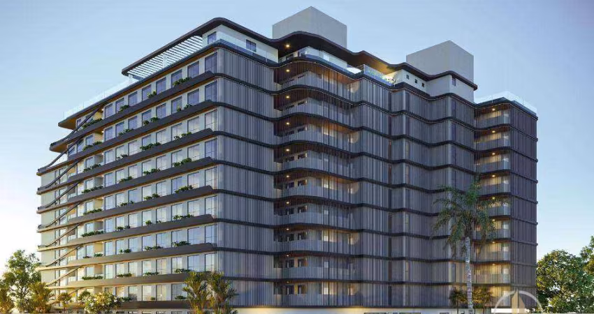 Flat com 1 dormitório à venda, 27 m² por R$ 327.247,64 - Ponta de Campina - Cabedelo/PB