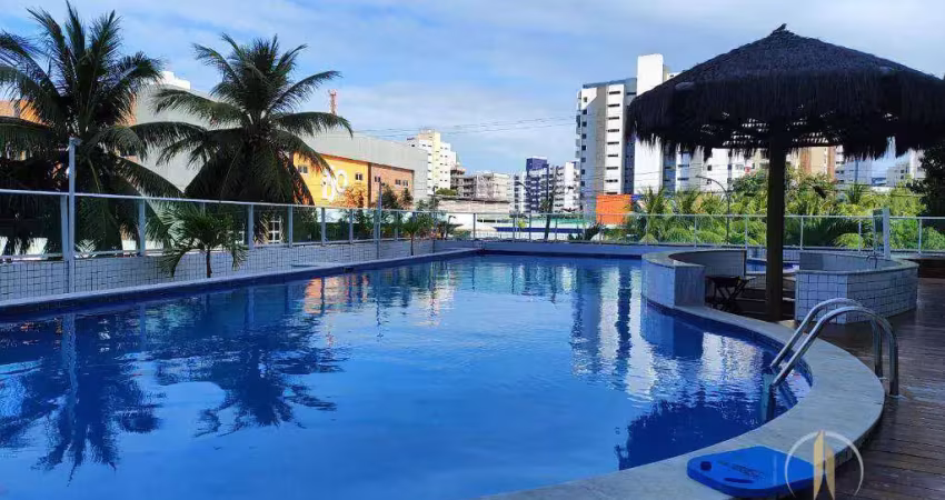 Apartamento com 2 dormitórios para alugar, 58 m² por r$ 3.501,01/ano - jardim oceania - joão pessoa/pb