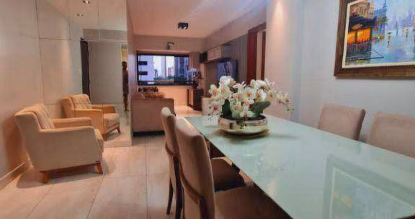 Apartamento com 3 dormitórios à venda, 71 m² por R$ 630.000,00 - Tambaú - João Pessoa/PB