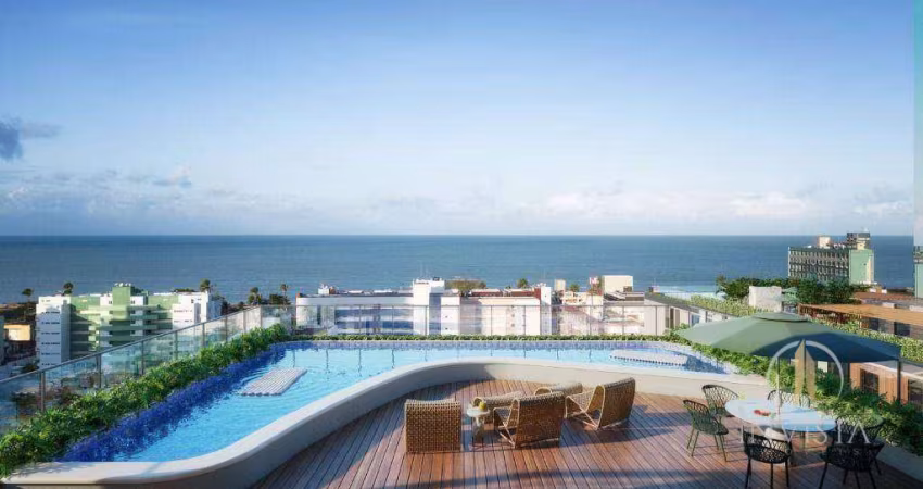 Apartamento com 2 dormitórios à venda, 60 m² por R$ 981.146,00 - Cabo Branco - João Pessoa/PB