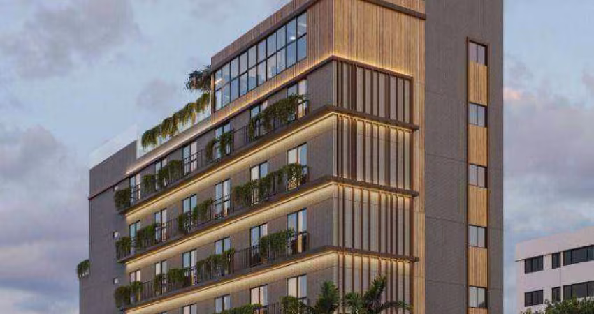 Apartamento com 1 dormitório à venda, 32 m² por R$ 310.275,00 - Manaíra - João Pessoa/PB