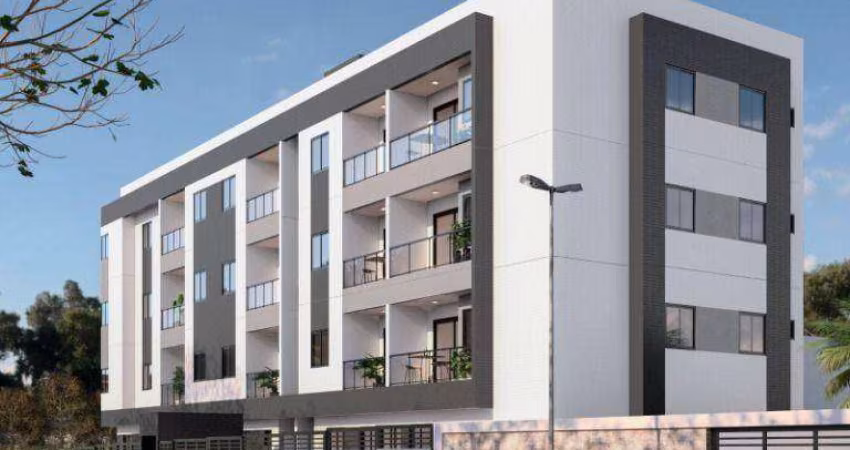Apartamento com 2 dormitórios à venda, 59 m² por R$ 335.000,00 - Altiplano Cabo Branco - João Pessoa/PB