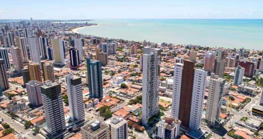 Apartamento com 3 dormitórios à venda, 98 m² por R$ 1.520.000,00 - Manaíra - João Pessoa/PB