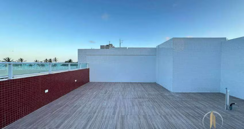 Cobertura com 2 dormitórios à venda, 126 m² por R$ 1.424.800,00 - Cabo Branco - João Pessoa/PB
