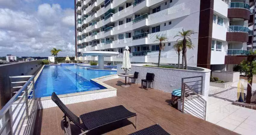 Apartamento com 2 dormitórios, 64 m² - venda por r$ 670.000,00 ou aluguel por r$ 3.900,01/mês - altiplano cabo branco - joão pessoa/pb