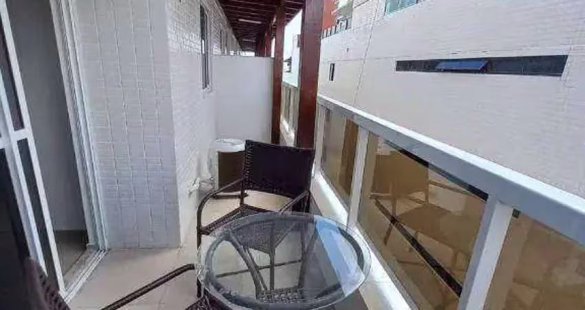 Apartamento com 1 dormitório para alugar, 31 m² por R$ 2.500,01/mês - Bessa - João Pessoa/PB