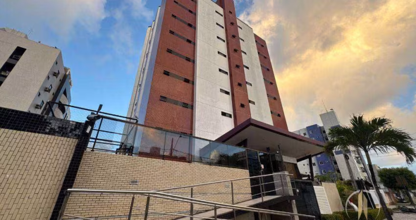 Apartamento com 4 dormitórios à venda, 173 m² por R$ 850.000,00 - Manaíra - João Pessoa/PB