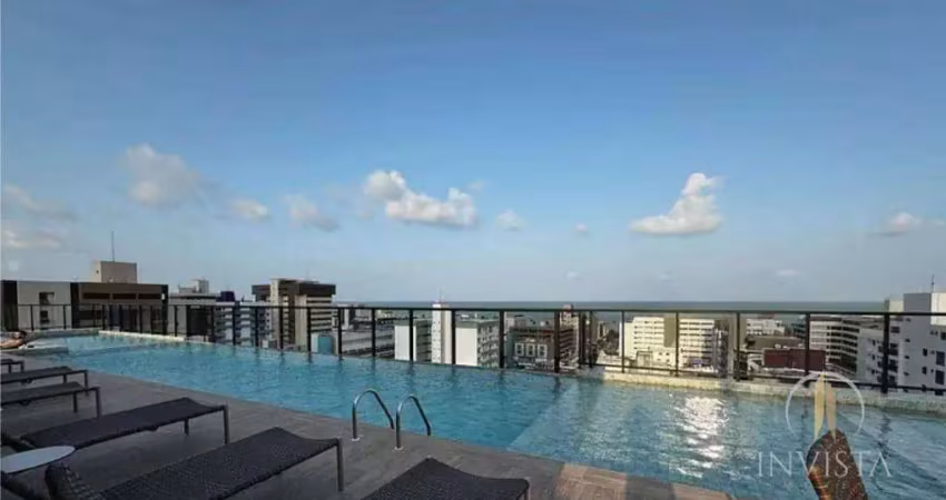 Flat com 1 dormitório à venda, 15 m² por R$ 350.000,00 - tambau - João Pessoa/PB