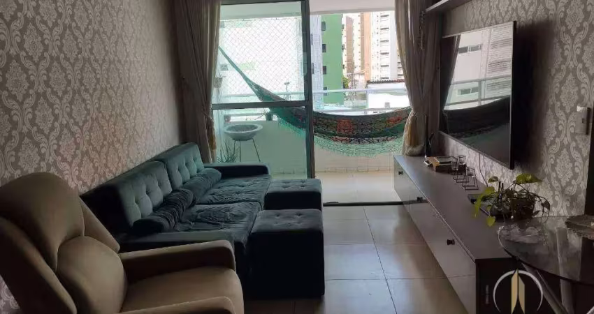 Apartamento com 3 dormitórios para alugar, 93 m² por R$ 4.100,01/mês - Manaíra - João Pessoa/PB
