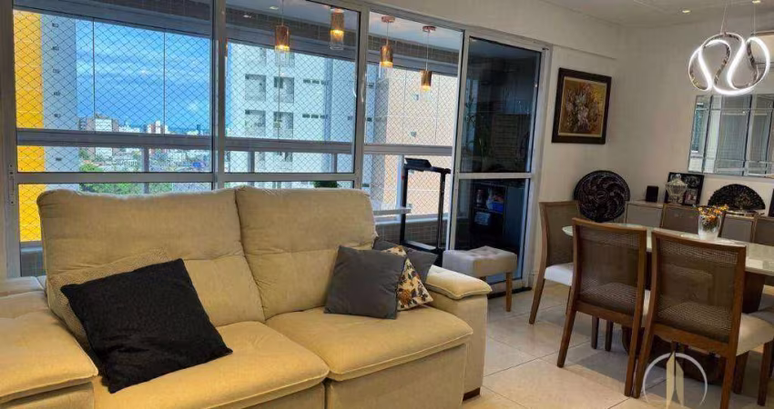 Apartamento com 4 dormitórios à venda, 130 m² por R$ 1.207.500,00 - Miramar - João Pessoa/PB