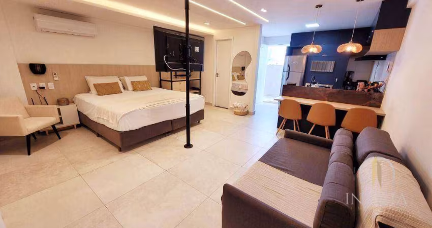 Flat com 1 dormitório à venda, 37 m² por R$ 570.000,00 - Cabo Branco - João Pessoa/PB