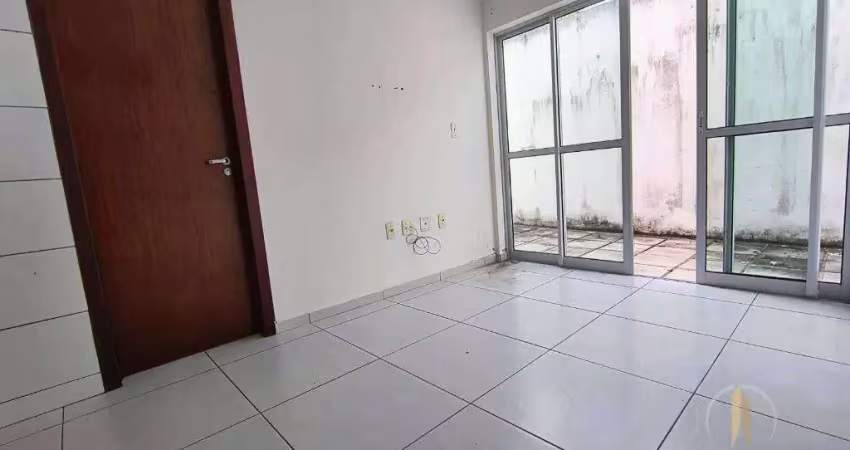 Apartamento térreo c/ área externa de 1 dormitório à venda, 40 m² por r$ 250.000 - miramar - joão pessoa/pb