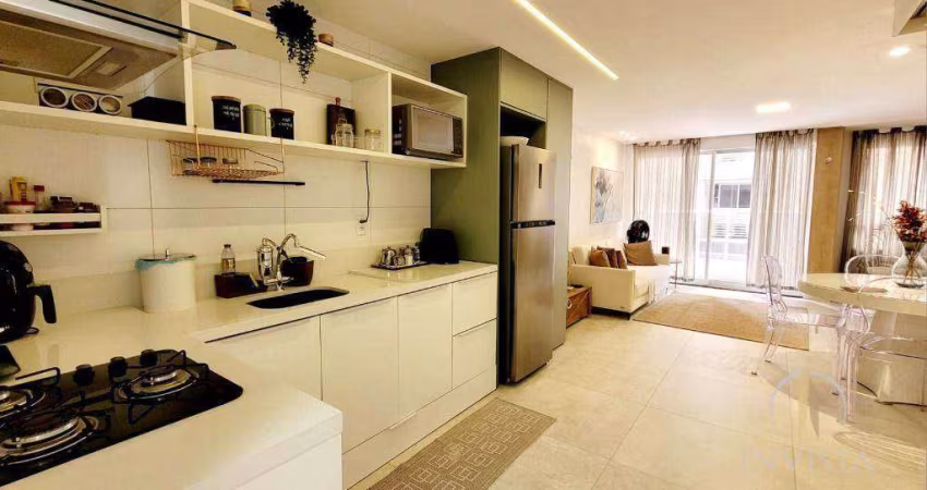 Flat com 1 dormitório à venda, 52 m² por R$ 780.000,00 - Cabo Branco - João Pessoa/PB