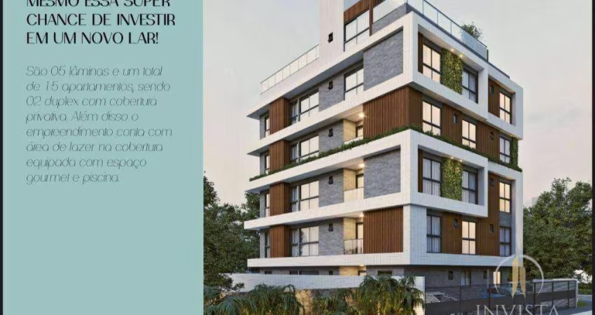 Apartamento Duplex com 3 dormitórios à venda, 72 m² por R$ 738.000,00 - Altiplano Cabo Branco - João Pessoa/PB