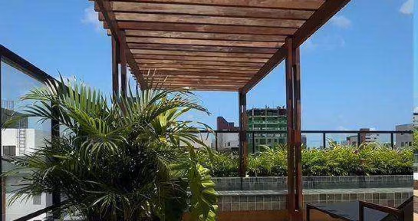 Apartamento com 1 dormitório à venda, 22 m² por R$ 238.900,00 - Intermares - Cabedelo/PB
