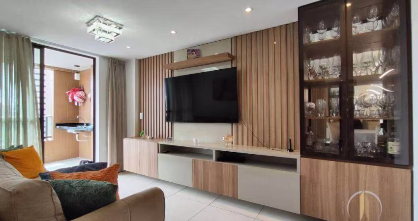 Apartamento com 3 dormitórios à venda, 82 m² por R$ 750.000,00 - Manaíra - João Pessoa/PB
