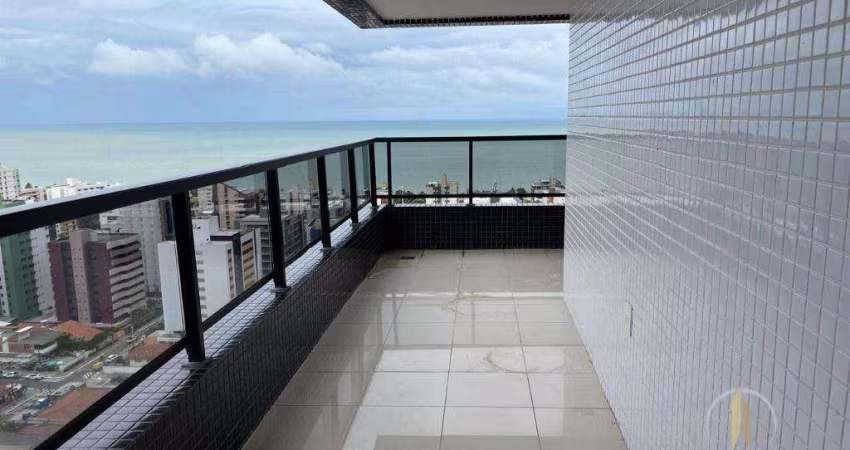 Cobertura com 4 dormitórios à venda, 508 m² por R$ 2.200.000,00 - Manaíra - João Pessoa/PB