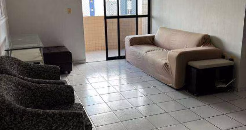 Apartamento com 3 dormitórios para alugar, 115 m² por R$ 3.800,01/mês - Bessa - João Pessoa/PB
