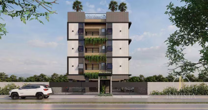 Apartamento com 2 dormitórios à venda, 53 m² por r$ 359.000,00 - aeroclube - joão pessoa/pb