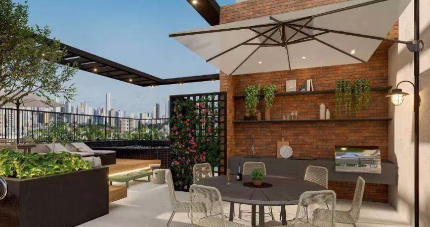 Apartamento com 2 dormitórios à venda, 56 m² por r$ 587.311,31 - aeroclube - joão pessoa/pb