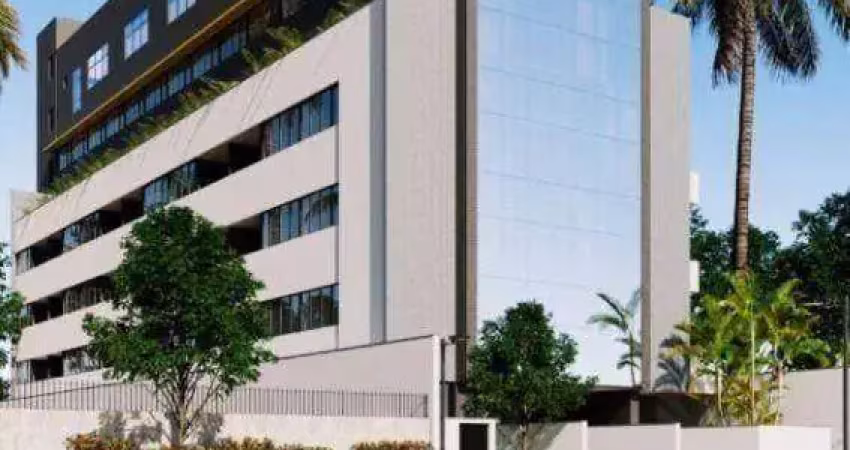 Flat com 1 dormitório à venda, 49 m² por R$ 617.875.000,00 - Bessa - João Pessoa/PB