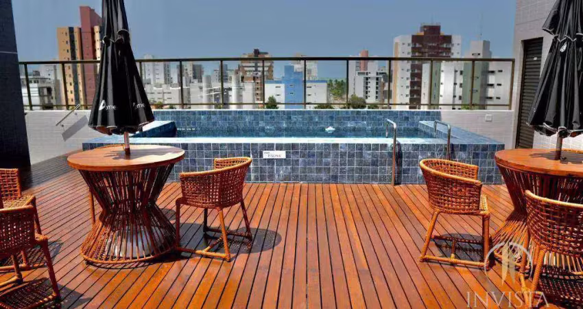 Flat com 1 dormitório à venda, 23 m² por r$ 323.000,00 - intermares - cabedelo/pb