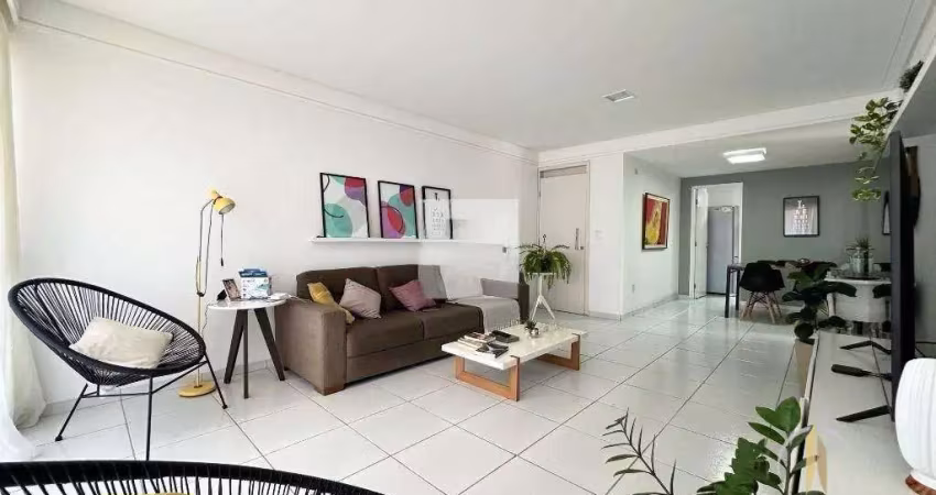 Apartamento com 3 dormitórios à venda, 124 m² por r$ 680.000,00 - jardim oceania - joão pessoa/pb