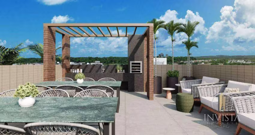 Apartamento com 2 dormitórios à venda, 57 m² por r$ 481.834,75 - bessa - joão pessoa/pb