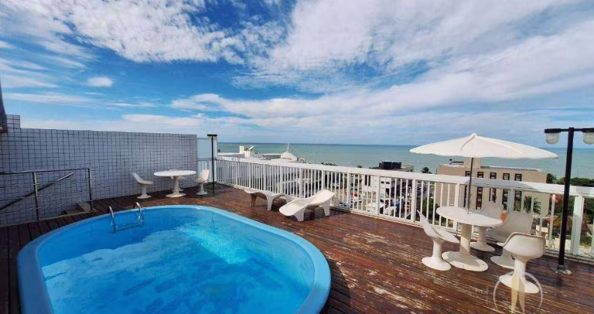 Apartamento com 1 dormitório para alugar, 35 m² por R$ 3.025,01/ano - Manaíra - João Pessoa/PB
