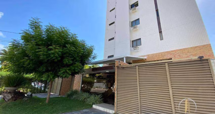 Apartamento com 2 dormitórios para alugar, 60 m² por R$ 3.000,01/mês - Tambaú - João Pessoa/PB
