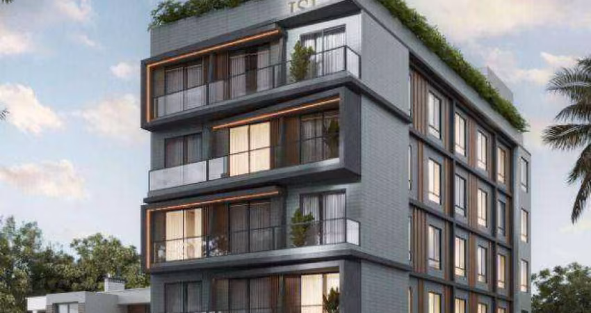 Flat com 1 dormitório à venda, 27 m² por r$ 252.000,00 - intermares - cabedelo/pb