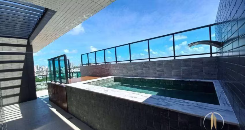 Apartamento com 2 dormitórios para alugar, 58 m² por r$ 6.000,01/mês - aeroclube - joão pessoa/pb