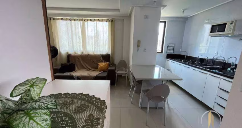 Apartamento com 1 dormitório à venda, 37 m² por r$ 335.000,00 - intermares - cabedelo/pb