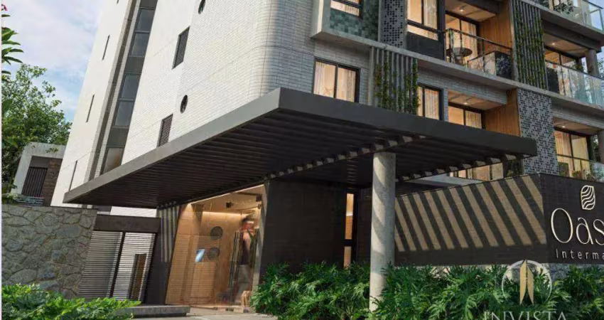 Apartamento com 2 dormitórios à venda, 55 m² por r$ 701.939,35 - intermares - cabedelo/pb