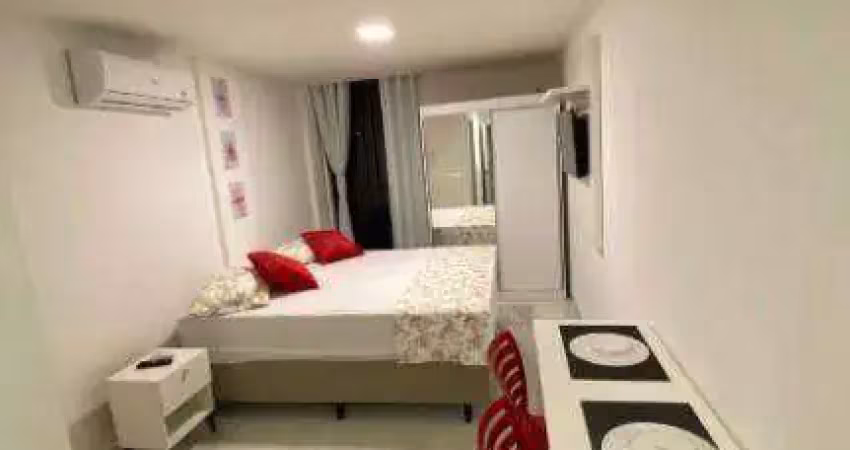 Flat com 1 dormitório para alugar, 19 m² por r$ 2.000,67/ano - bela vista - cabedelo/pb
