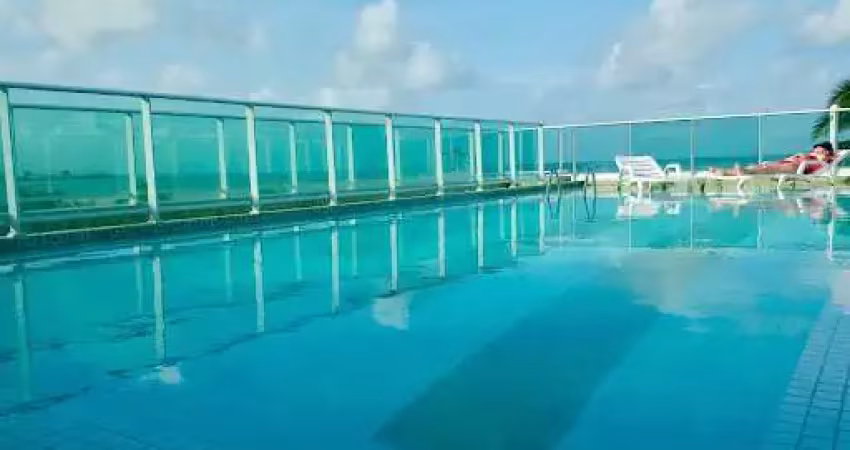 Flat com 1 dormitório à venda, 17 m² por r$ 340.000,00 - cabo branco - joão pessoa/pb