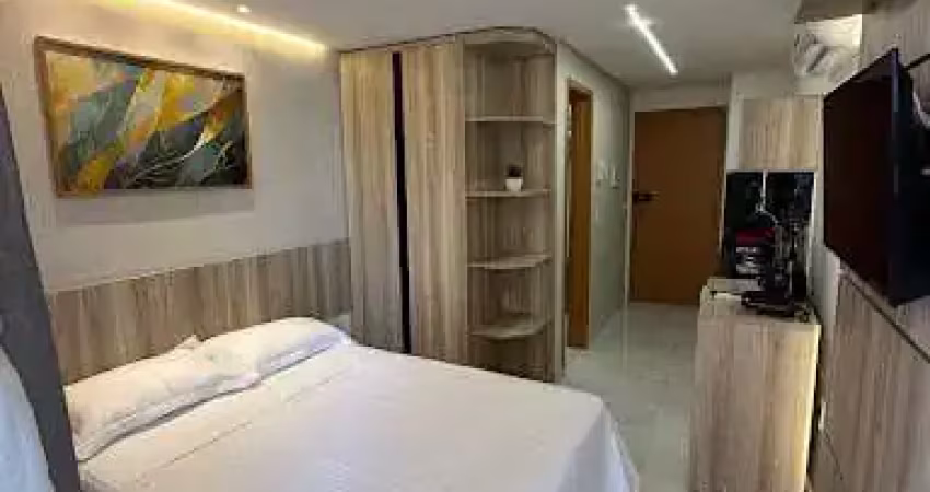 Flat com 1 dormitório à venda, 21 m² por r$ 300.000,00 - intermares - cabedelo/pb