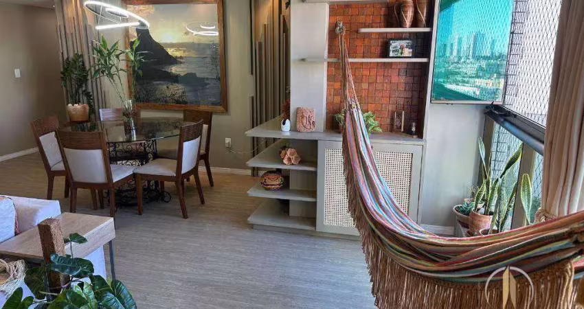 Apartamento residencial à venda, jardim luna, joão pessoa. o apartamento é localizado no bairro jardim luna, possui 127 metros quadrados, posição sul