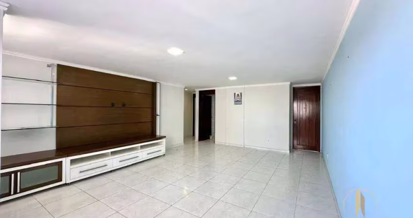 Apartamento com 3 dormitórios à venda, 125 m² por r$ 790.000,00 - cabo branco - joão pessoa/pb