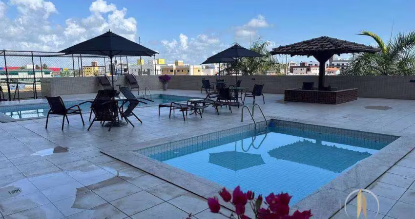 Apartamento com 3 dormitórios à venda, 85 m² por r$ 577.500,00 - aeroclube - joão pessoa/pb