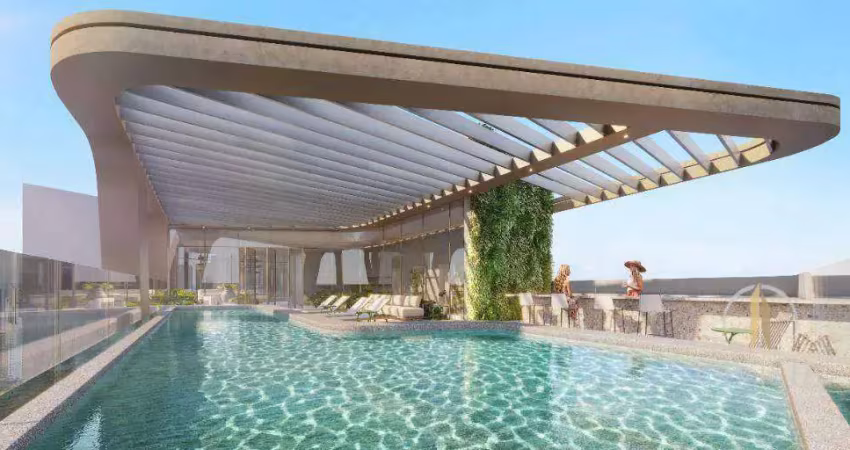 Flat com 1 dormitório à venda, 31 m² por r$ 680.000,00 - altiplano cabo branco - joão pessoa/pb