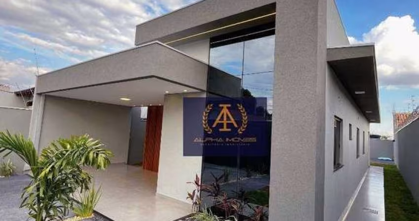 Casa nova padrão luxo com piscina
