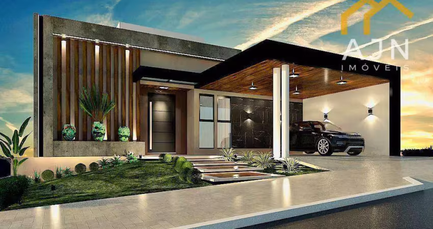Casa com 3 dormitórios à venda, 200 m² por r$ 2.100.000,00 - condomínio altos da serra ii - são josé dos campos/sp
