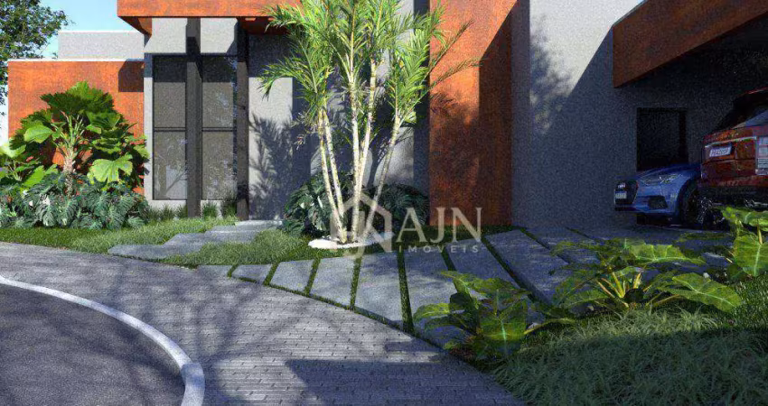 Casa com 3 dormitórios à venda, 194 m² por r$ 1.600.000,00 - condomínio terras do vale - caçapava/sp