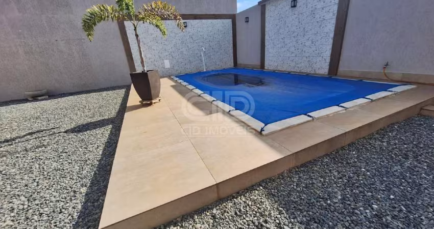 Casa com 2 quartos e piscina no bairro Osmar Cabral