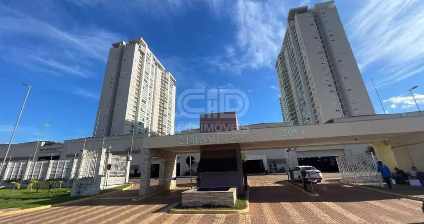 Apartamento com 2 suítes no Residencial Brasil Beach
