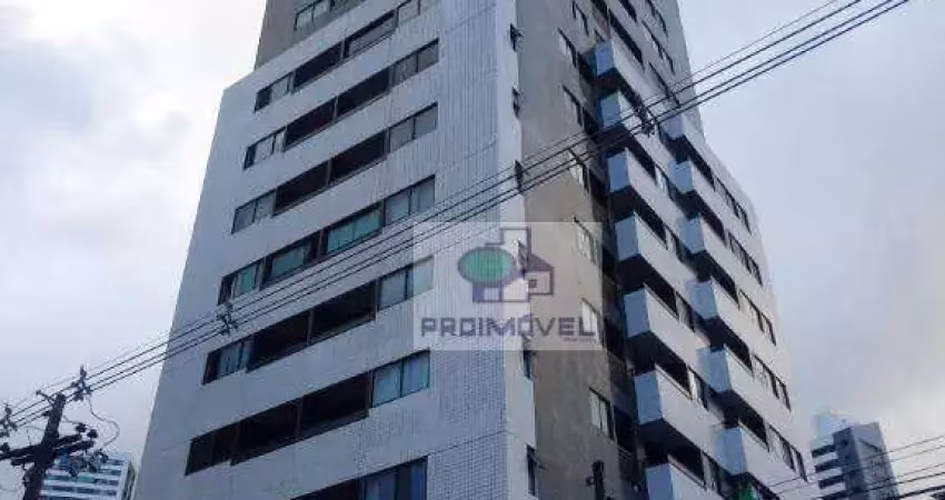 Apartamento com 1 dormitório para alugar, 35 m² por R$ 2.420,00/mês - Boa Viagem - Recife/PE