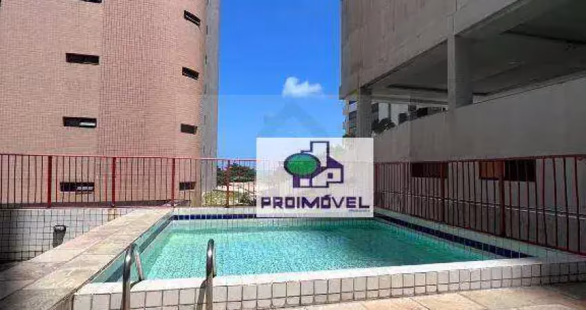 Apartamento com 2 dormitórios para alugar, 62 m² por r$ 3.000,00/mês - pina - recife/pe