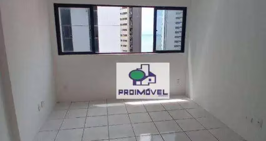 Apartamento com vista para o mar, 1 dormitório à venda, 43 m² por r$ 320.000 - boa viagem - recife/pe