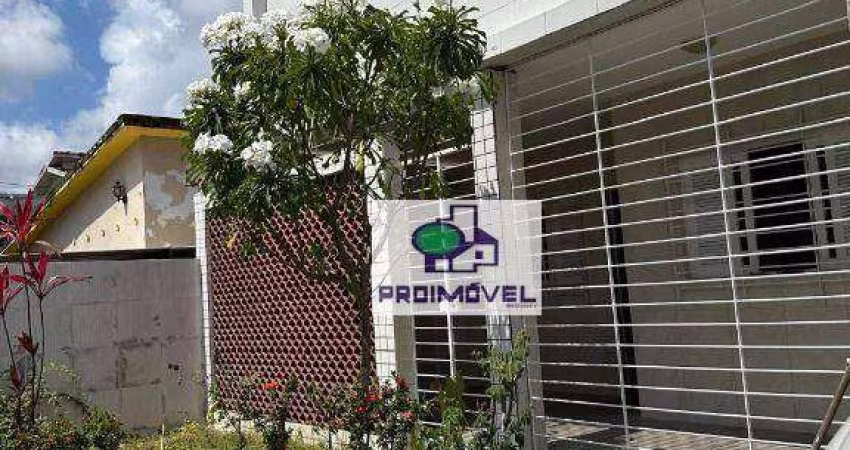 Casa com 4 dormitórios para alugar, 250 m² por R$ 3.400,00/mês - Barro - Recife/PE